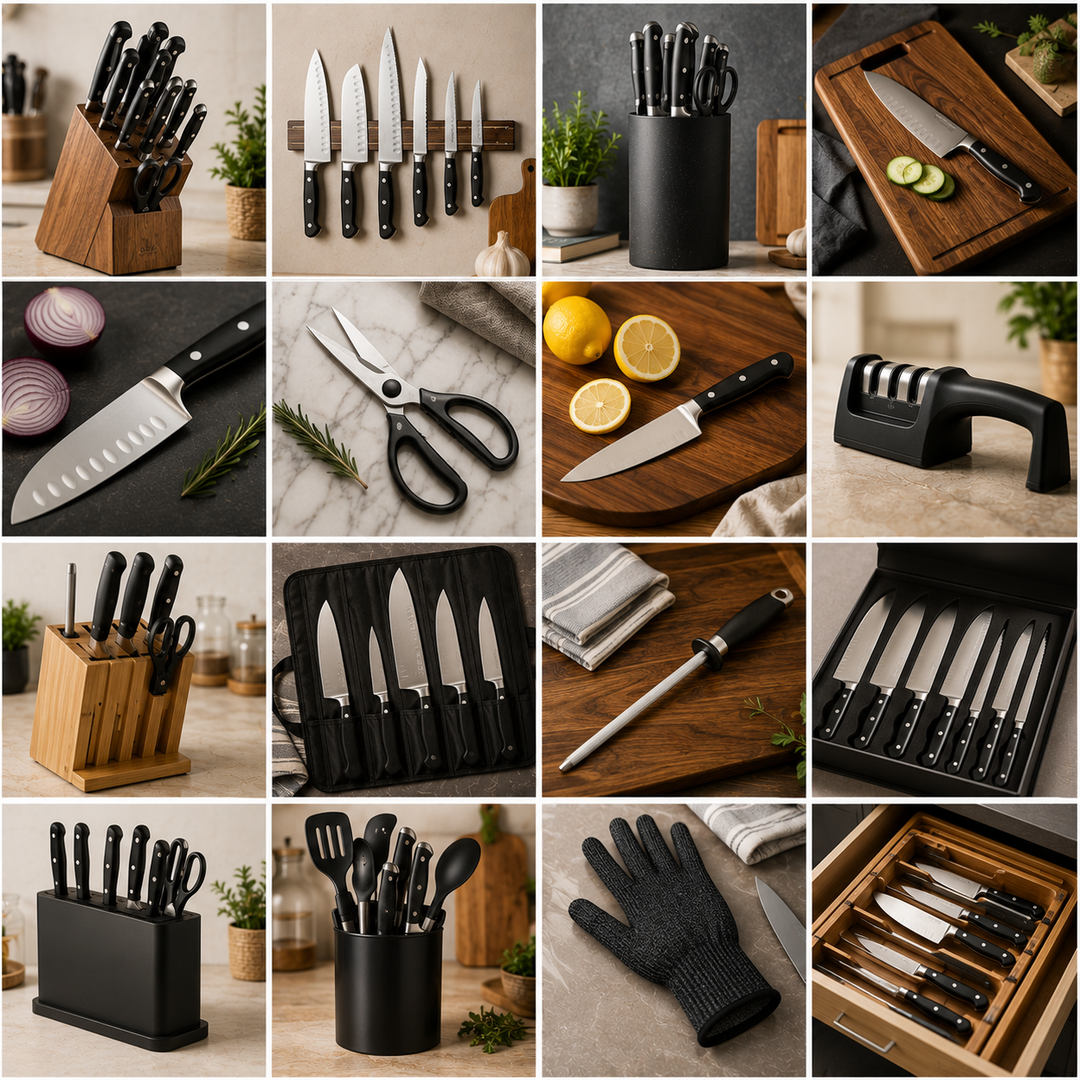 Kitchen Knives &  Accessories