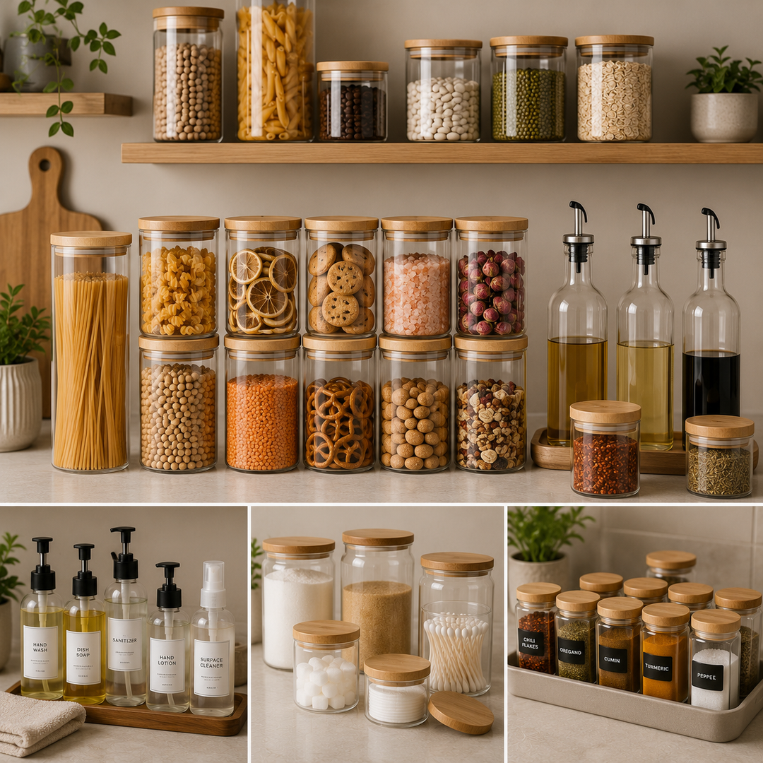 Storage Bottles & Jars