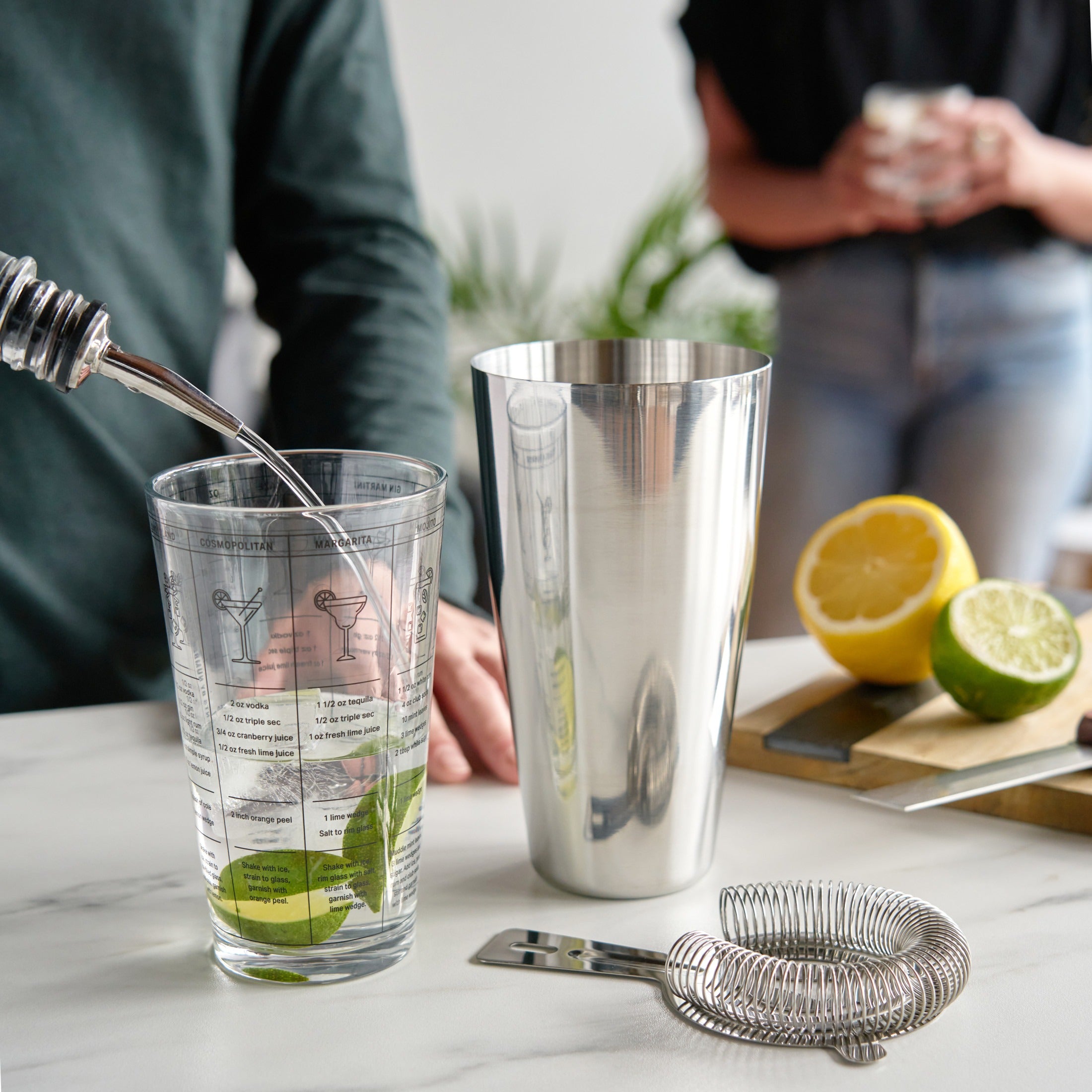 3-Piece Barware Set for Margaritas & Cocktails | Premium Home Bar Tools & Gift Set